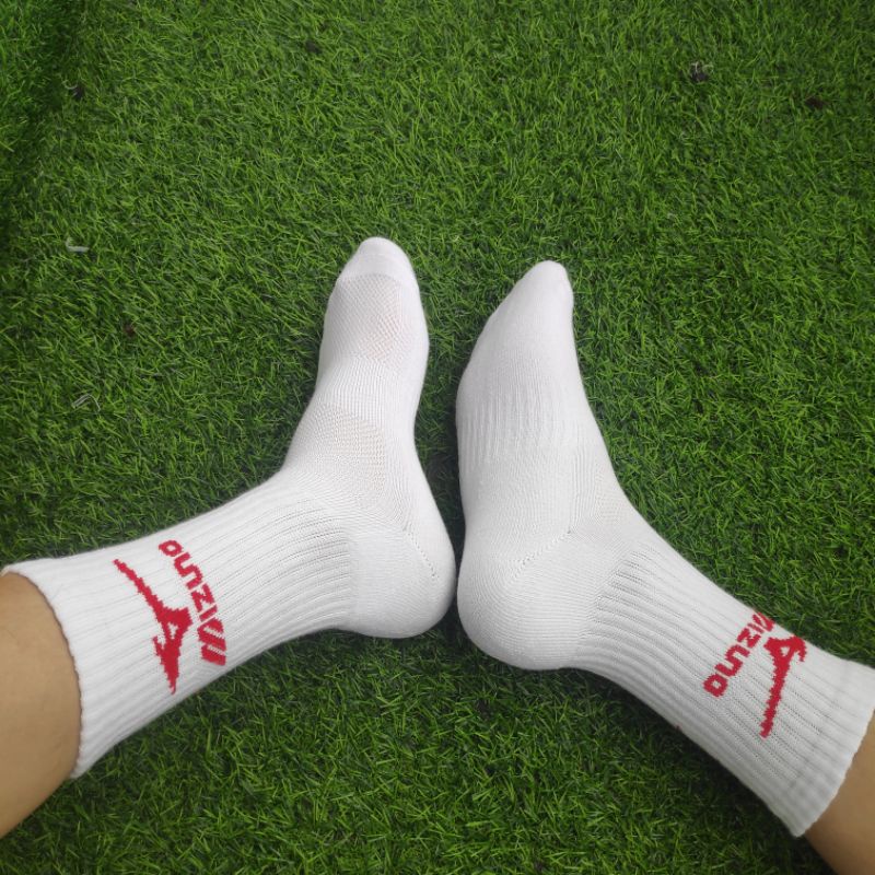 COMBO 5 Đôi Tất mizuno cổ cao thể thao thời trang cao cấp