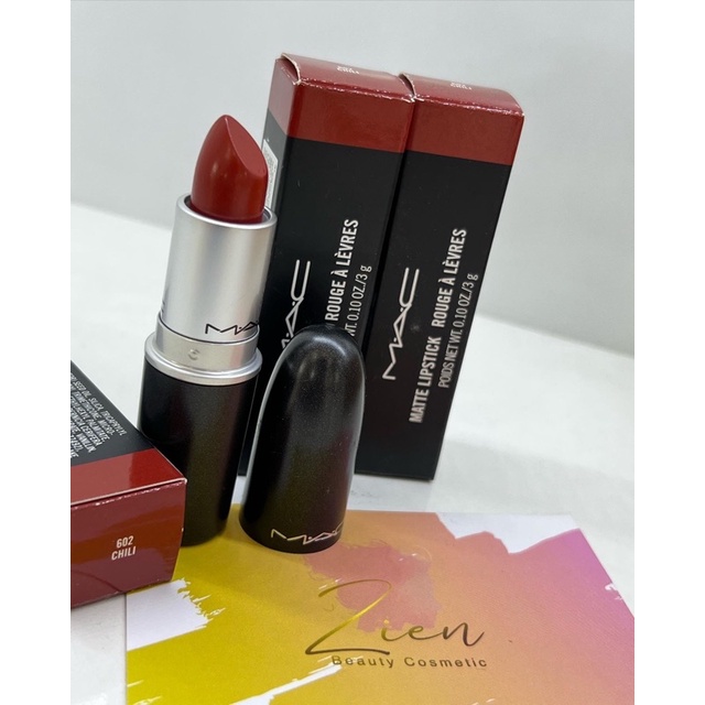 Son Mac Matte Lipstick #Chili 602