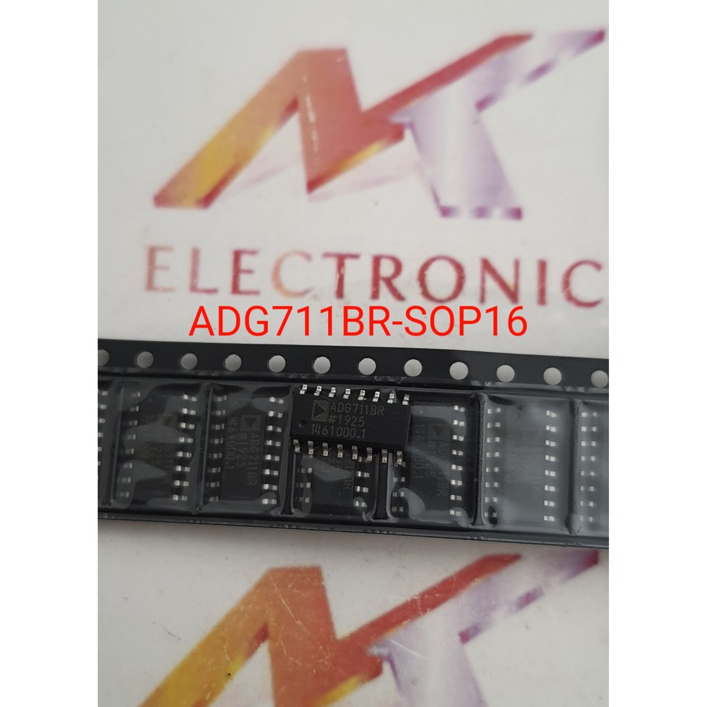 ADG711 ADG711BRZ ADG711BR SOP16 Công tắc ném đơn bốn cực (con)