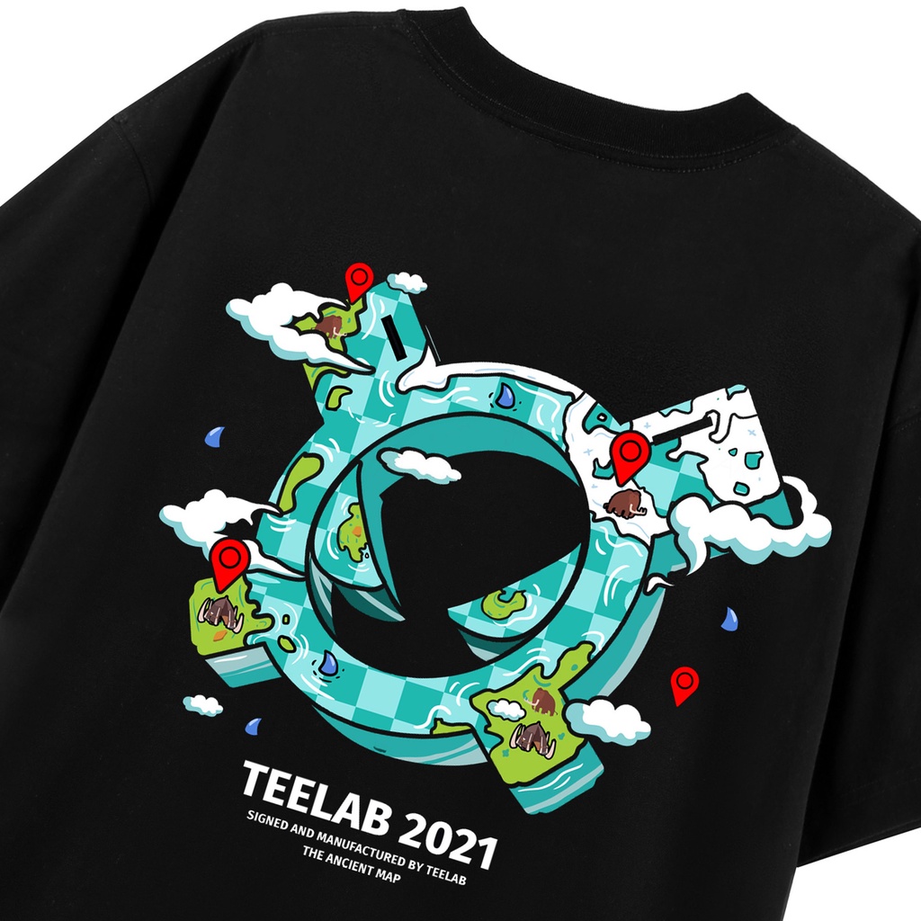 Áo thun Teelab TeeMap Cloud Atlas TS125