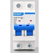 Aptomat MCB Chint NXB-63 2P C32 6kA 32A