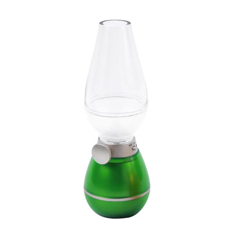 Đèn Dầu cảm ứng Điện Tử LED Thổi Tắt khi bật - Đèn dầu cảm ứng không khói khi thổi