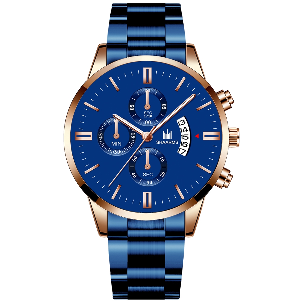 Đồng hô SHAARMS thể thao bằng thép không gỉ cho nam | BigBuy360 - bigbuy360.vn