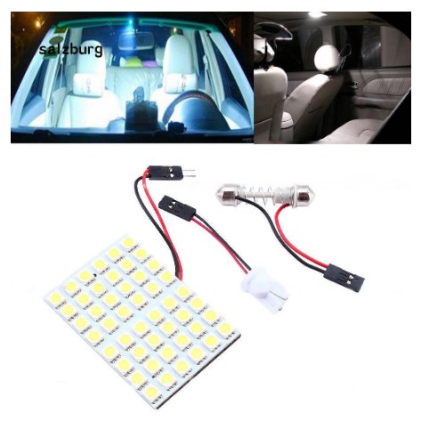 Đèn LED nội thất trần xe hơi ô tô siêu sáng công suất cao T10 12V cho các xe Toyota Vios Innova Hyundai Accent