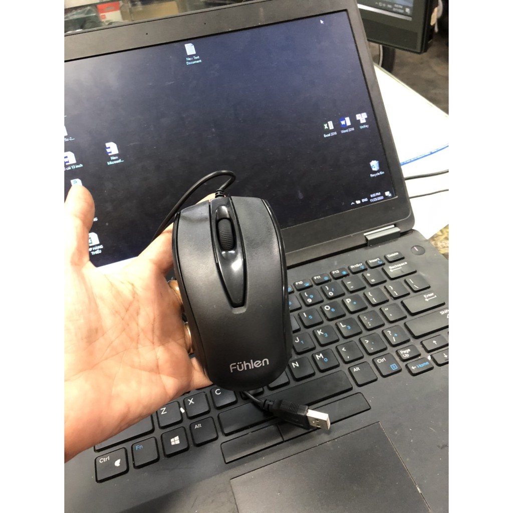 Chuột Máy Tính ✨Free Ship ✨Chuột FUHLEN L102 -Chính Hãng NINZA Bảo Hành 12 Tháng - Cổng Usb- Có Tem Chống Hàng Giả