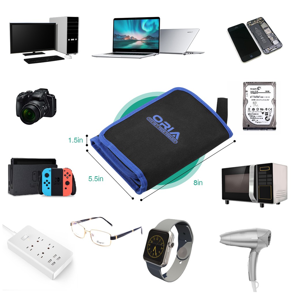 Bộ Tua Vít Từ Tính Chính Xác 172 Trong 1 Chuyên Dụng Cho Sửa Chữa Đồng Hồ / Laptop / Điện Thoại Thông Minh
