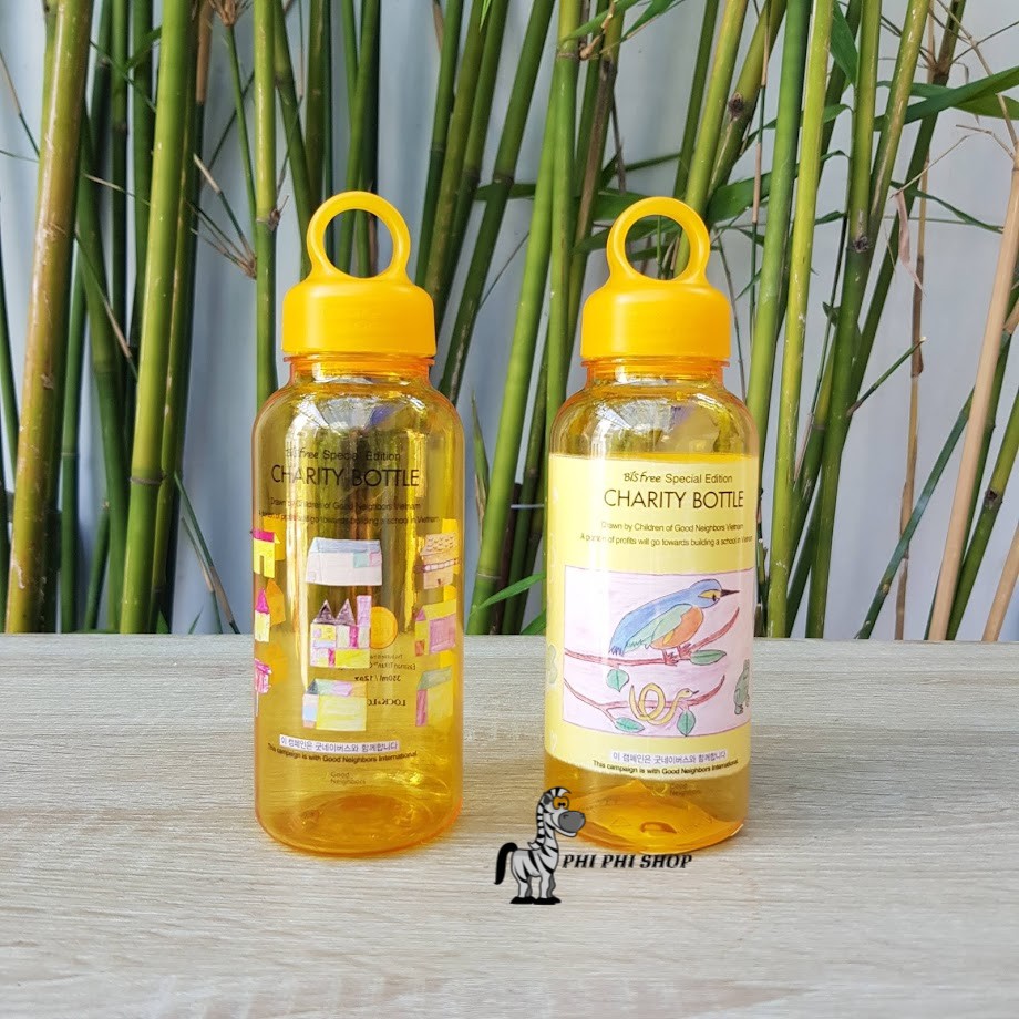 Bình nước Lock&amp;Lock Charity Bottle 350ml ABF623 , 530ml ABF624 ,700ml ABF625