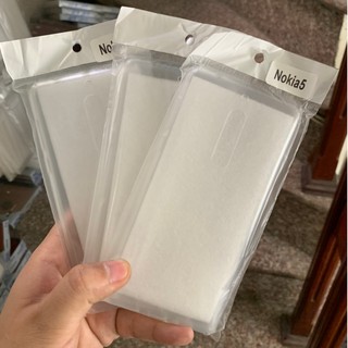 {Giá rẻ} Bộ 3 chiếc ốp dẻo cho Nokia 5 silicon trong suốt