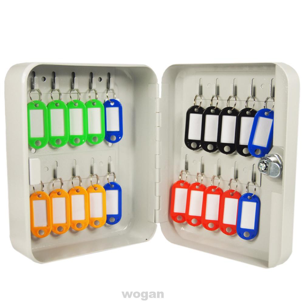 20 Tags Key Locker Lockable Metal Security Storage Box Property Management Company