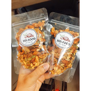 Granola - yến mạch mix cùng hạt dinh dưỡng