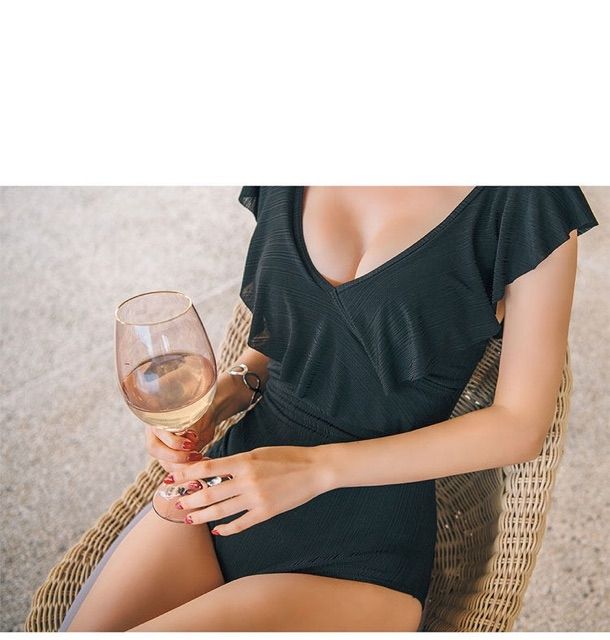 Bikini Áo Tắm LMD47 Cổ V Tay Bèo Cánh Tiên Hottrend 2021 Sang Chảnh Xịn Đẹp Sexy Che Khuyết Điểm | BigBuy360 - bigbuy360.vn