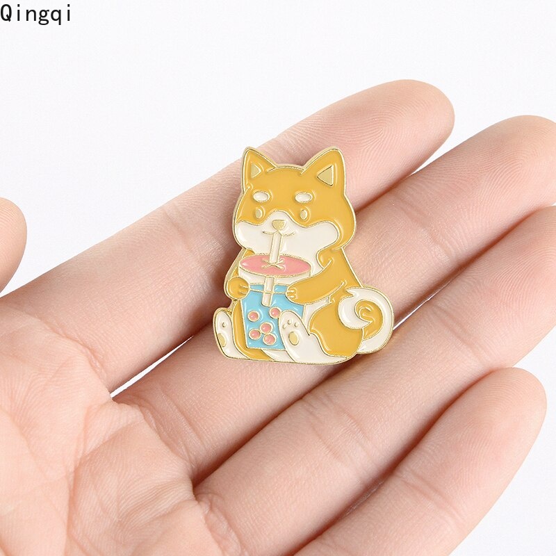 Ghim cài áo Miss Zoe hình chú chó corgi đáng yêu