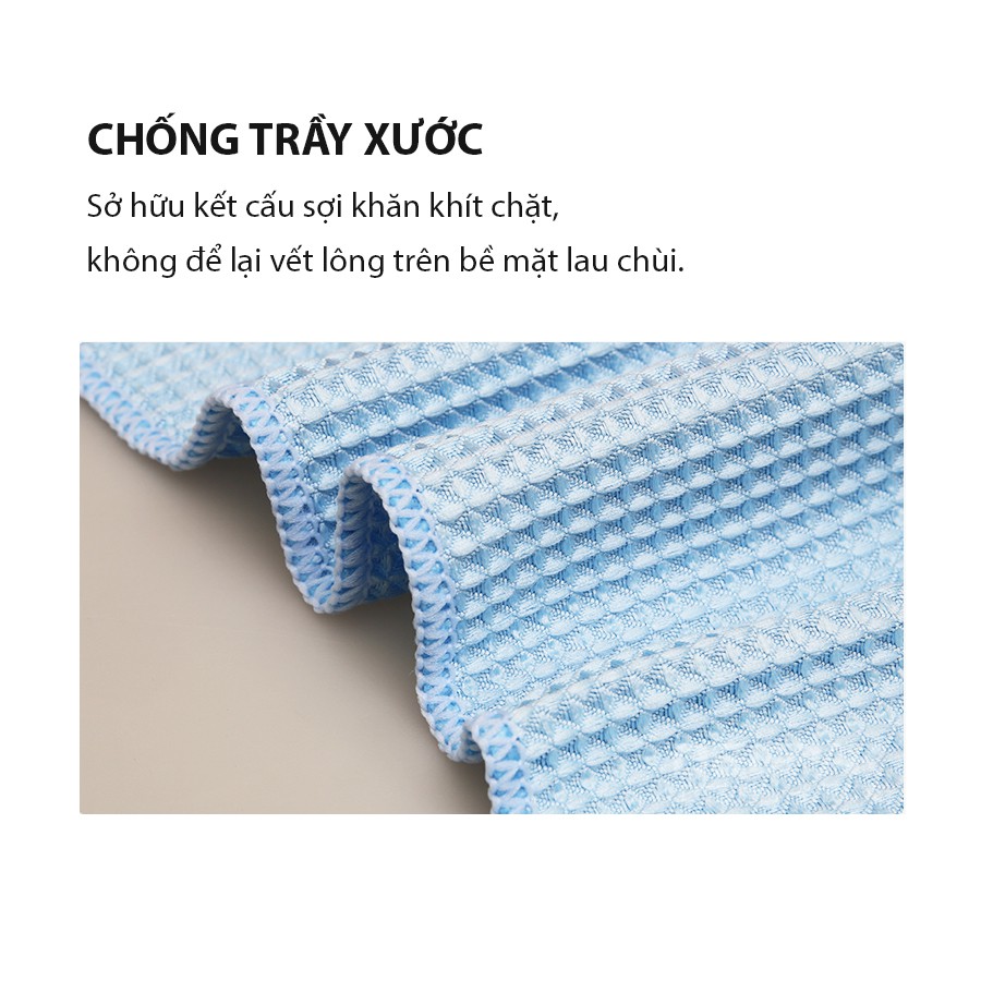 [Mã BMBAU50 giảm 10% đơn 99k] Khăn Lau Đa Năng 3D CIND LEJ6027 Màu Lam (64*43*0.2cm) Nhập Khẩu Chính Hãng