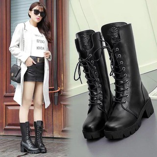 Boot chiến binh versace