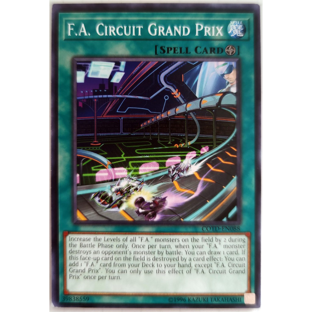 [Thẻ Yugioh] F.A. Circuit Grand Prix |EN| Common