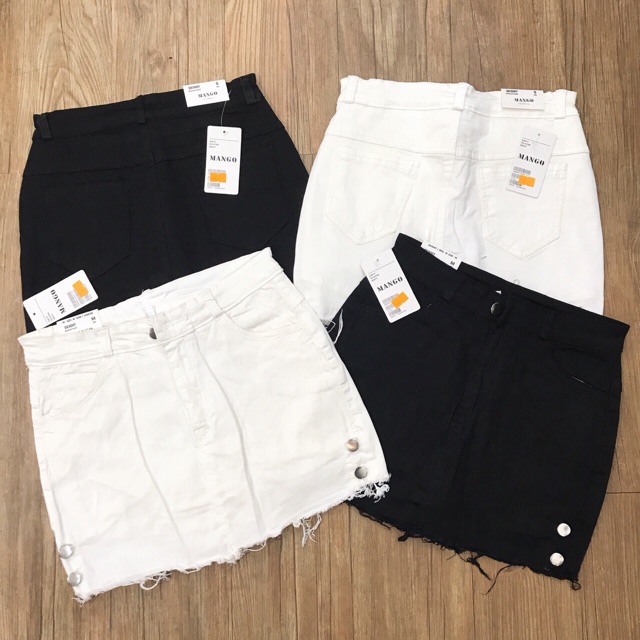 Chân váy kaki mẫu mới có nút hông- hình thật kèm clip chính chủ