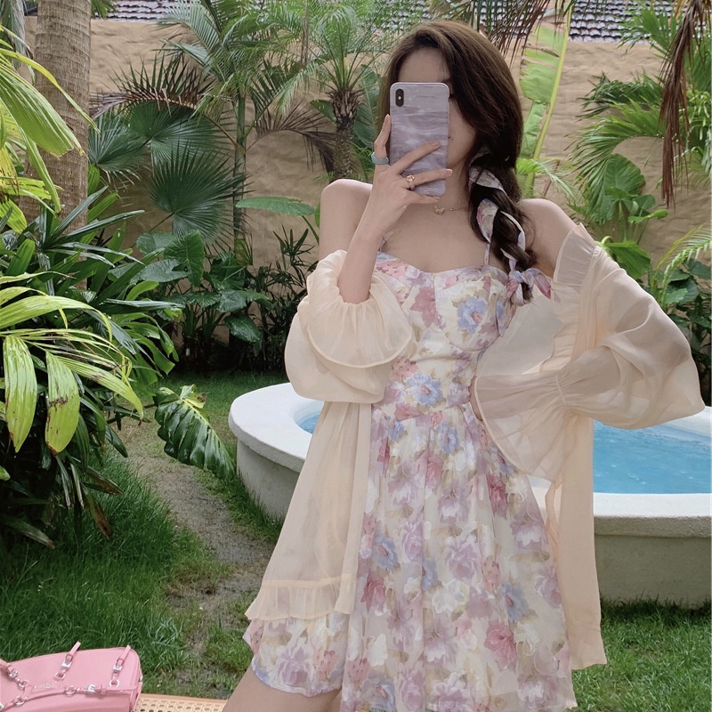 Áo Cardigan Voan Lụa Mỏng Khoác Ngoài Cho Nữ - B53
