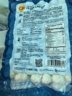 Cá viên cao cấp CP gói 500g