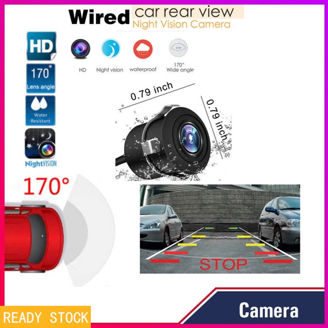 Camera Lùi Xe Hd 170 Tầm Nhìn Ban Đêm Toàn Bộ Ir | BigBuy360 - bigbuy360.vn