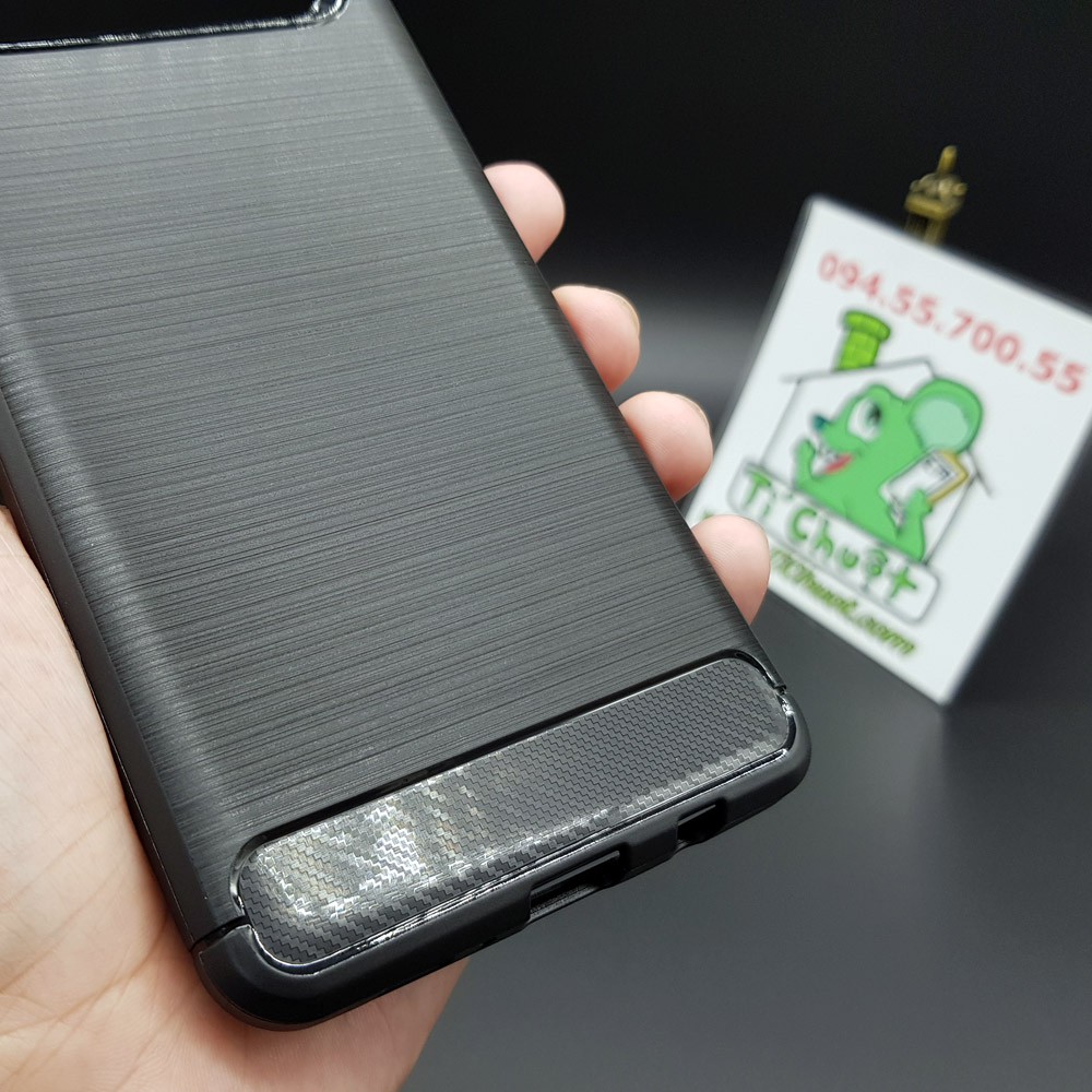 [Loại Tốt] Ốp Lưng Samsung S10 5G Dẻo Carbon Phay Xước Chống Sốc