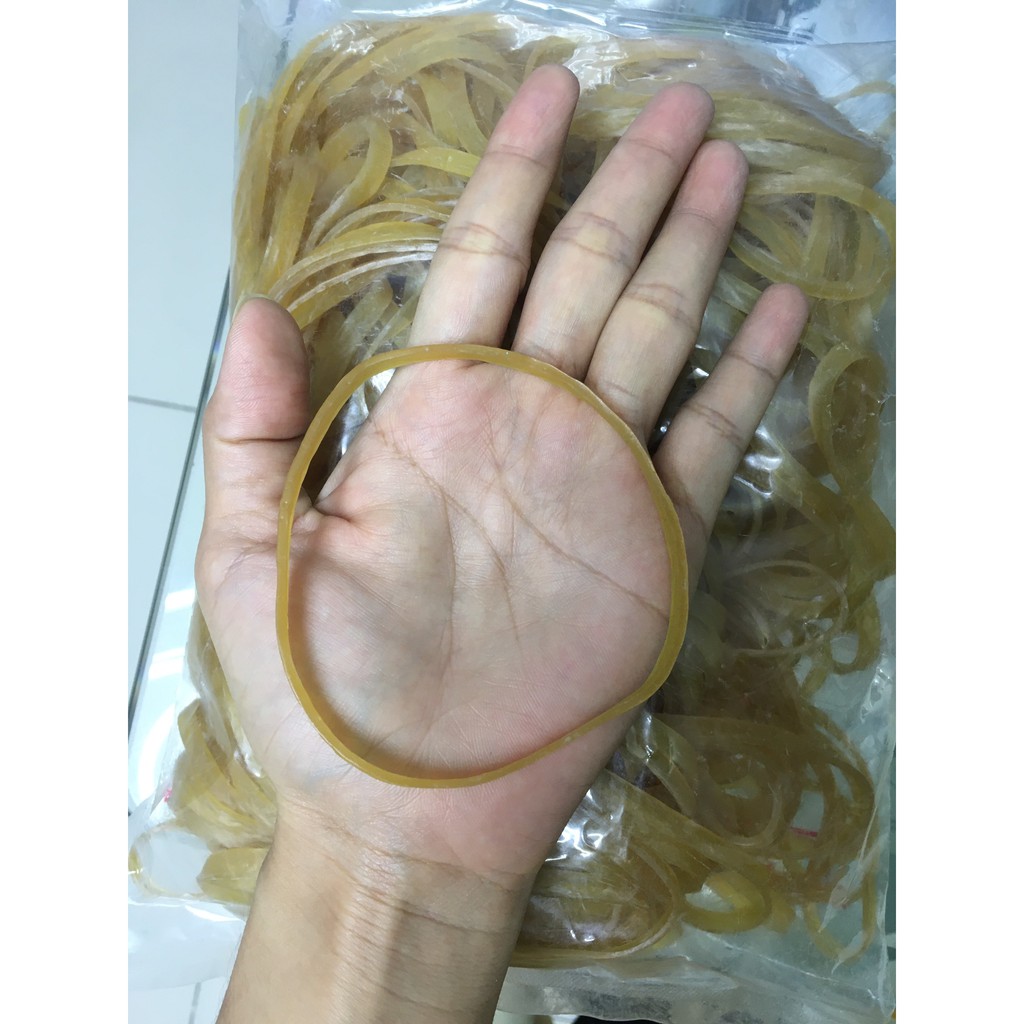 Dây thun bản lớn, dày, cao su tự nhiên, 70x5mm