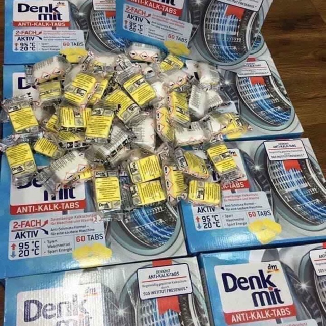 Viên Tẩy Lồng Giặt Đức - Denk mit