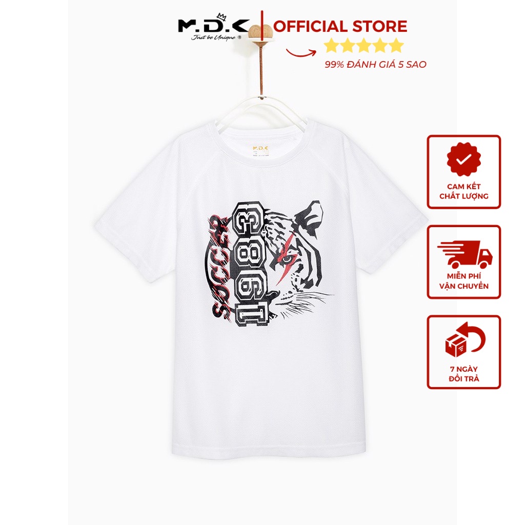 Áo thun bé trai ngắn tay Printed regular tee M.D.K - cá tính, năng động