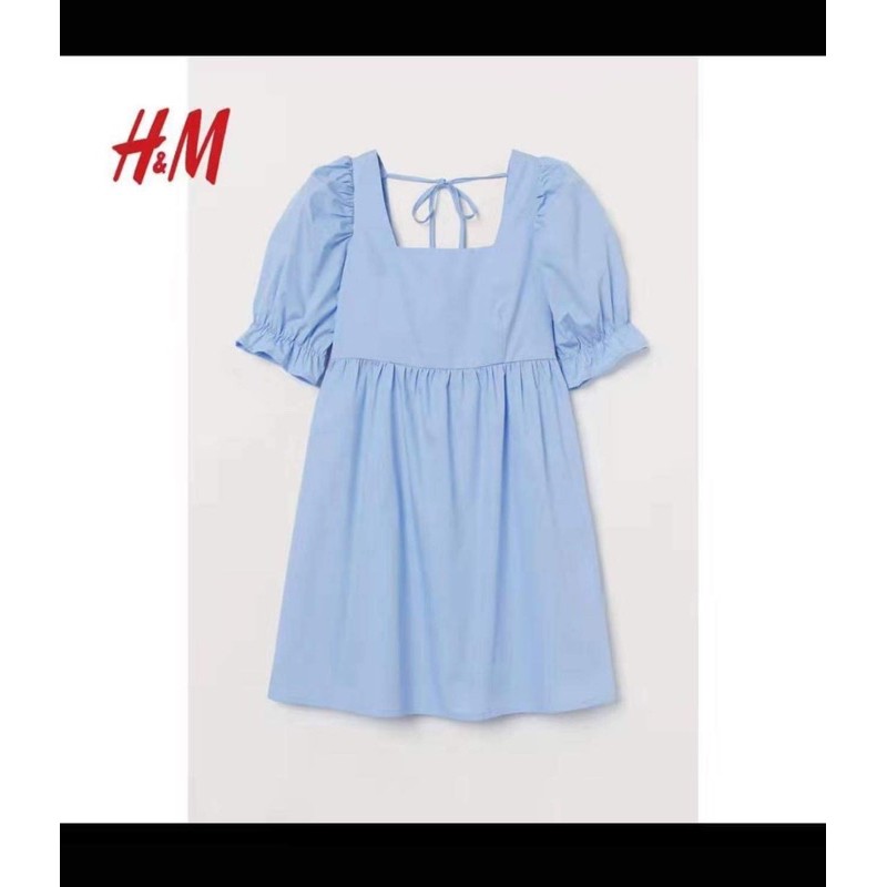 Váy babydoll HM tay bồng | BigBuy360 - bigbuy360.vn