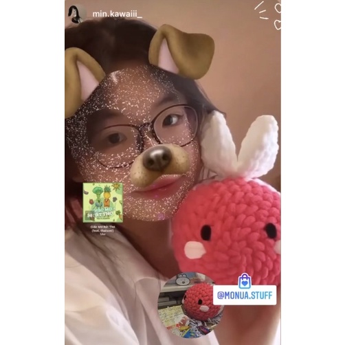 Ong Bông Béo Nhiều Màu Sắc Len Móc Thủ Công || Monua.stuff