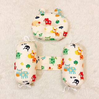 Gối chặn vị trí cho bé, bộ gối cố định vị trí bé sơ sinh, giá tốt