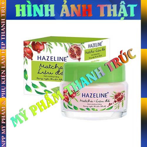 Kem dưỡng trắng da Hazeline Matcha Lựu Đỏ 45g