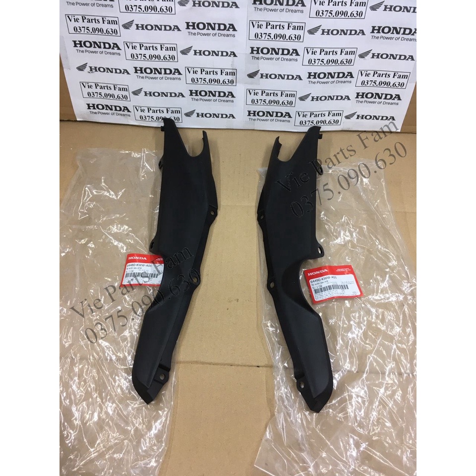Bộ ốp phuộc sau Wave S110, RSX 110, RS 110  giá 1 cặp 2 bên, hàng chính hãng Honda mới 100%