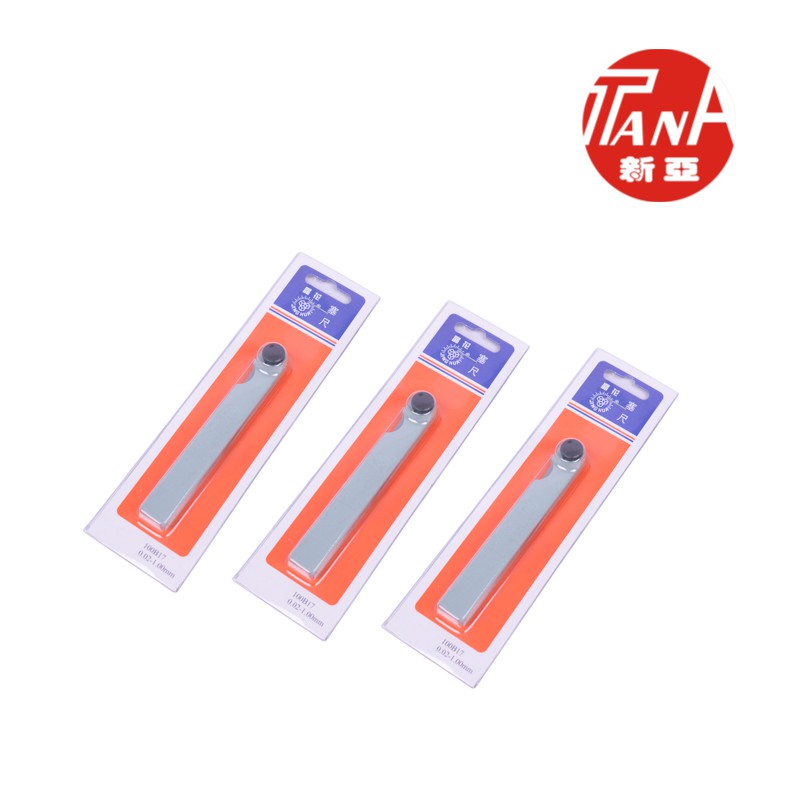 Thước căn lá 100B 17 lá 0.02-1MM (Thước Quạt)