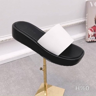 Dép Bảng Da Lớn Đế Phối Sang Chảnh