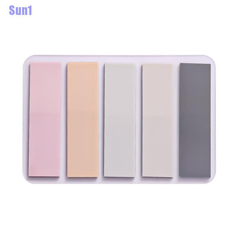 Tập giấy dán ghi chú chỉ mục nhiều màu sắc tùy chọn phong cách cổ điển