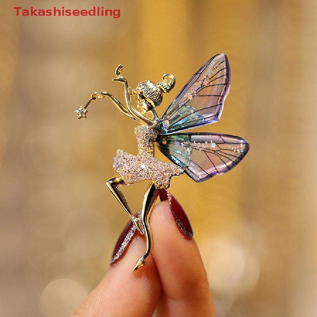 1 Ghim Cài Áo Hình Côn Trùng Yêu Tinh Dễ Thương