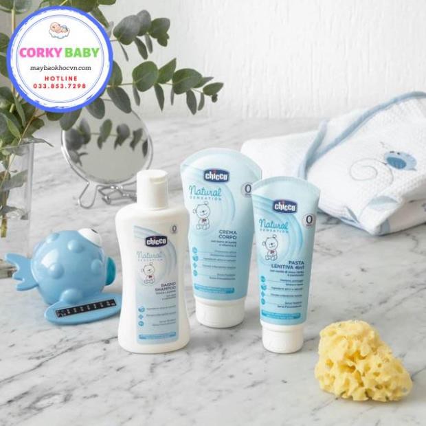 [Corky Baby] PHẤN RÔM TINH BỘT GẠO CHICCO / PHẤN RÔM NƯỚC CHICCO