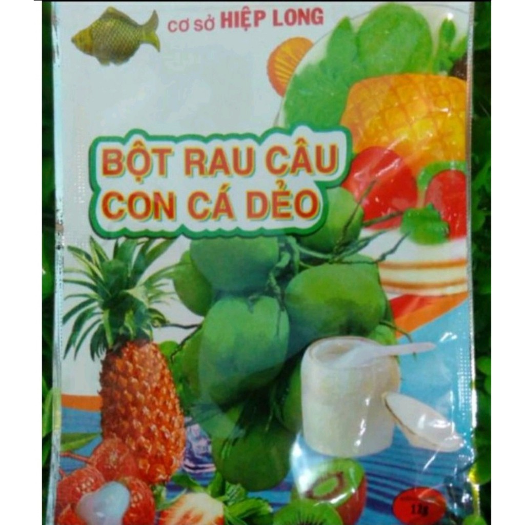 Bột rau câu  con cá Dẻo