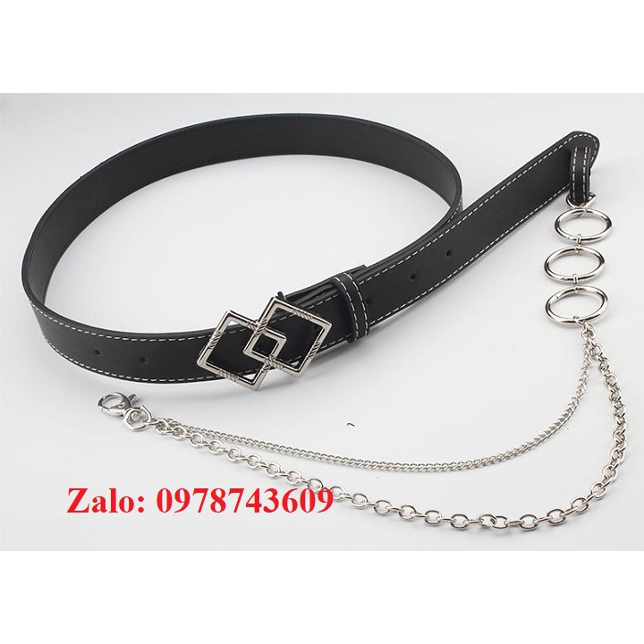 Thắt lưng nữ kèm chain mẫu siêu HOT