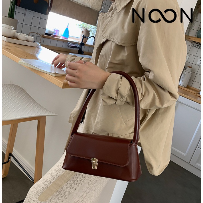 Túi xách nữ, đeo vai NOON phong cách Retro NB03