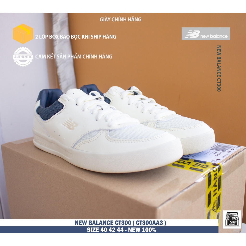 😘  Giày New Balance CT300 BEIGE / BLUE  - HÀNG CHÍNH HÃNG 100%