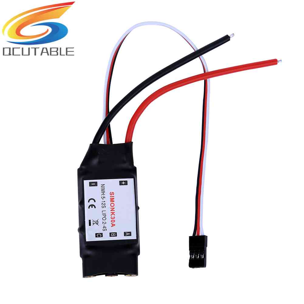 Bộ Điều Khiển Tốc Độ Không Chổi Than ESC 30A Hiệu Quả Cao