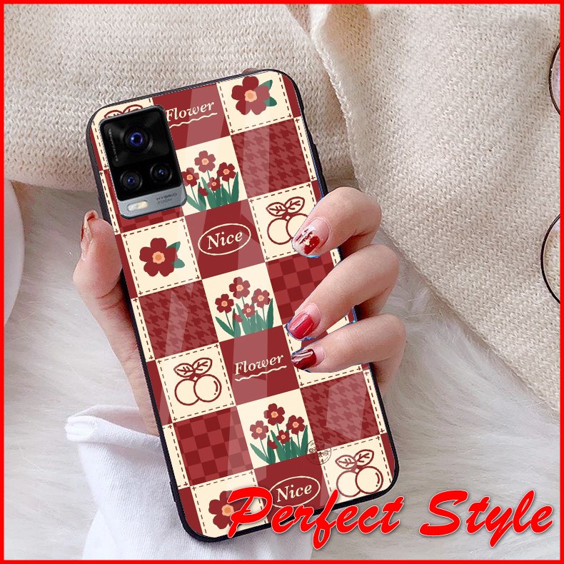 Ốp lưng Kẻ sọc phủ bóng Vivo Y15s y15 V23 Y20 Y20s Y20i Y21 Y21s y51 U10