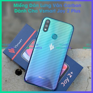 Miếng Dán Lưng Cacbon Dành Cho Vsmart Joy 2 Plus