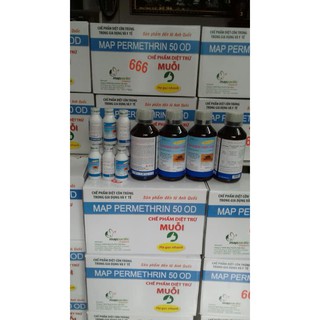 THUỐC DIỆT MUỖI CÔN TRÙNG PERMETHRIN 50EC