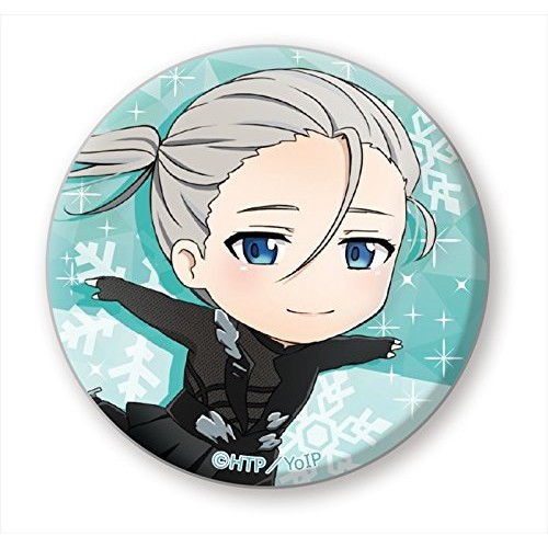 Huy hiệu cài áo IN HÌNH Yuri on ice anime chibi dễ thương tiện lợi m1