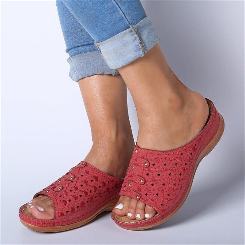 Tikp Xăng đan Đế Dày  Kasut Selipar Wanita Size 35-43 5 Màu