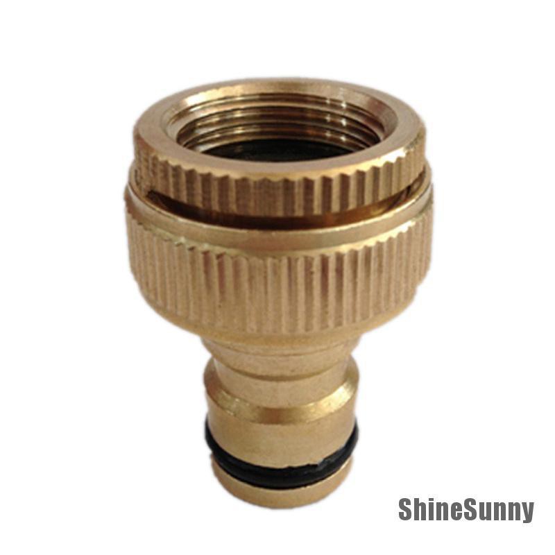 Đầu Nối Ống Nước Bằng Đồng Thau 1 / 2 &quot;3 / 4&quot;