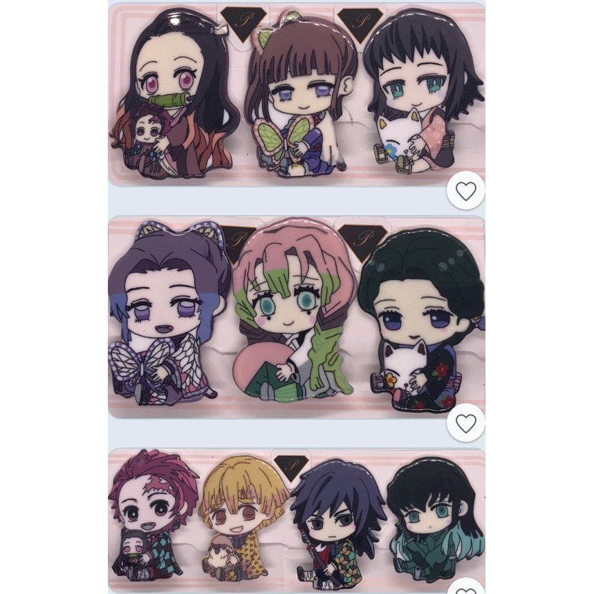 OtakuTPstore Kẹp tóc anime hoạt hình Elsa Nezuko Kimetsu no Yaiba Demon Slayer Thanh gươm diệt quỷ