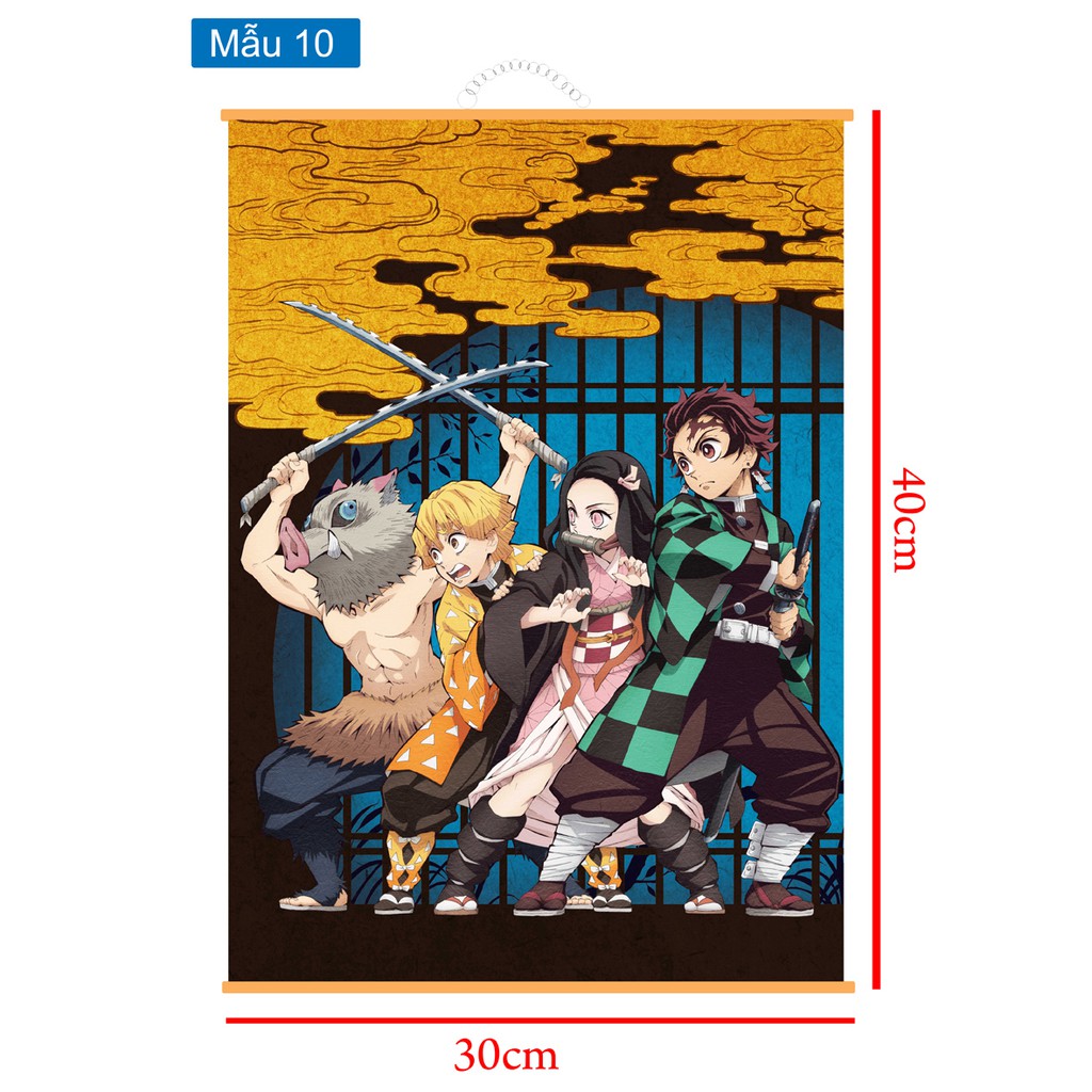 Poster / Tranh treo tường anime Kimetsu No Yaiba